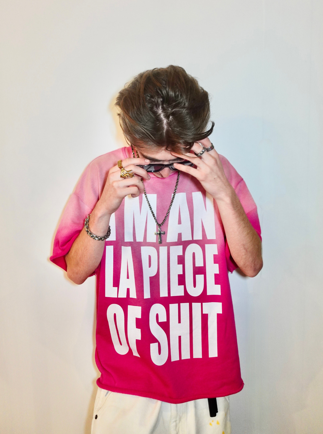 "I'M AN LA PIECE OF SHIT" Malibu Pink